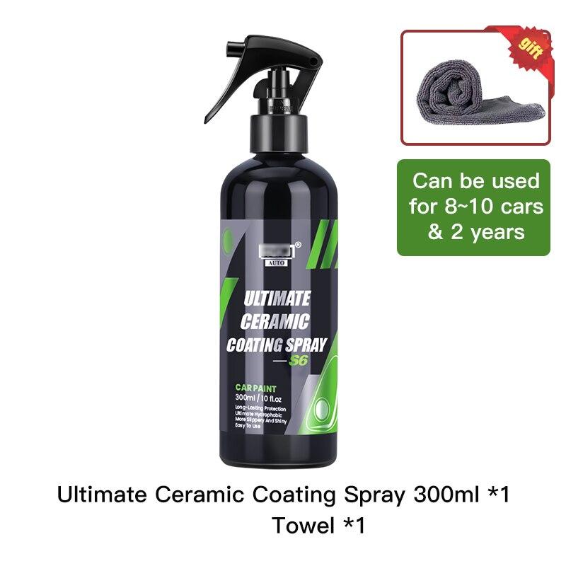 No USA Shipping - PRO Ceramic Car Coating Spray & Detailing Care Kit